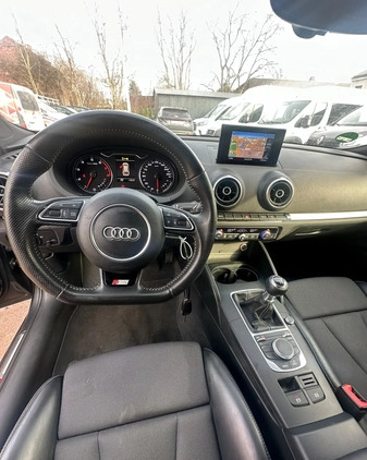 Audi A3 cena 48900 przebieg: 109835, rok produkcji 2015 z Zabrze małe 79